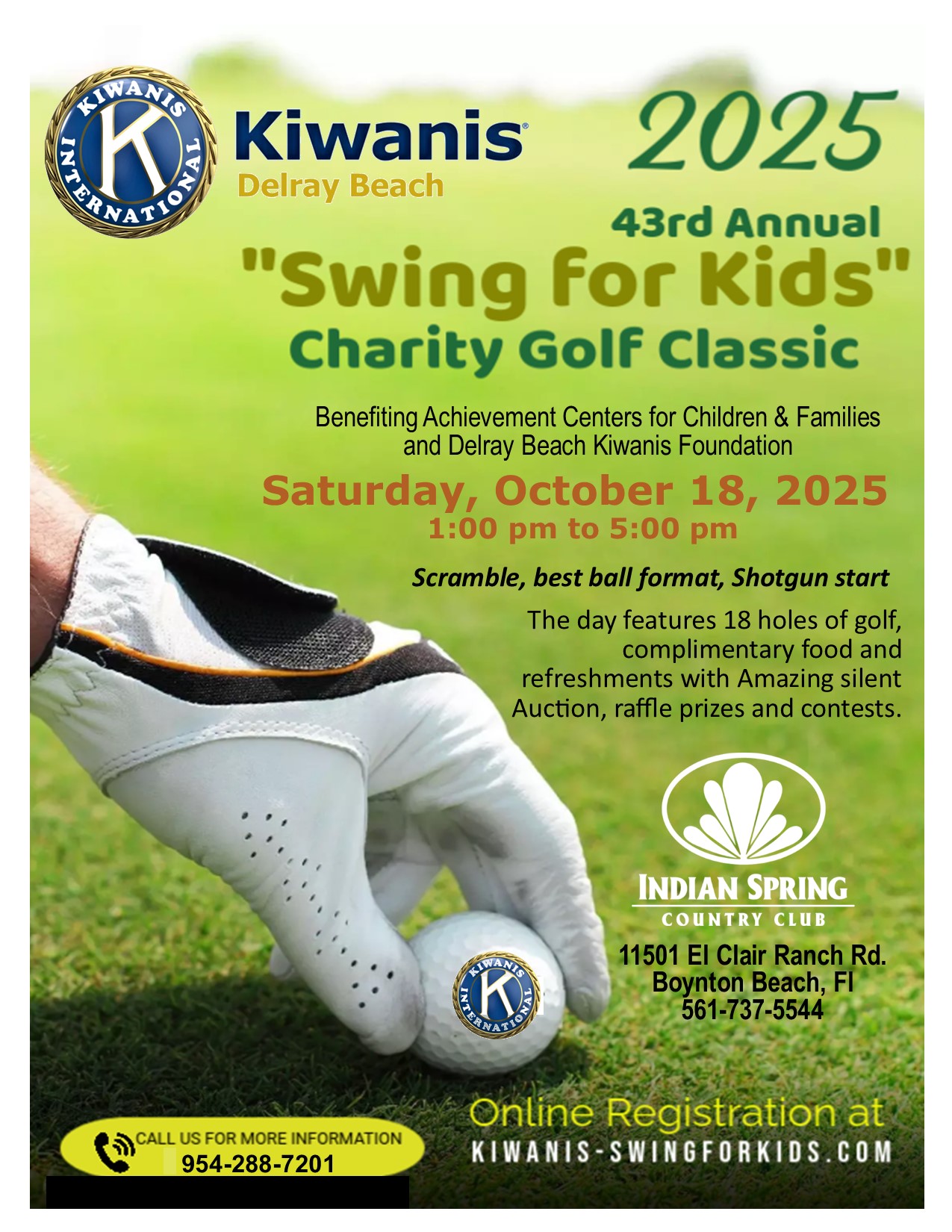 Kiwanis Club Golf Charity Event