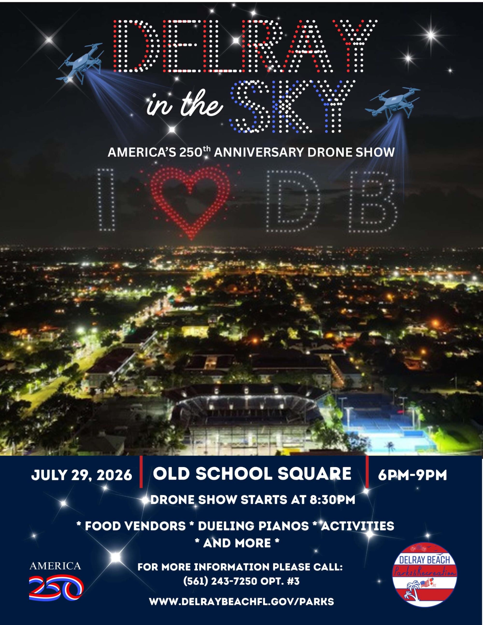 Delray Beach Drone Show