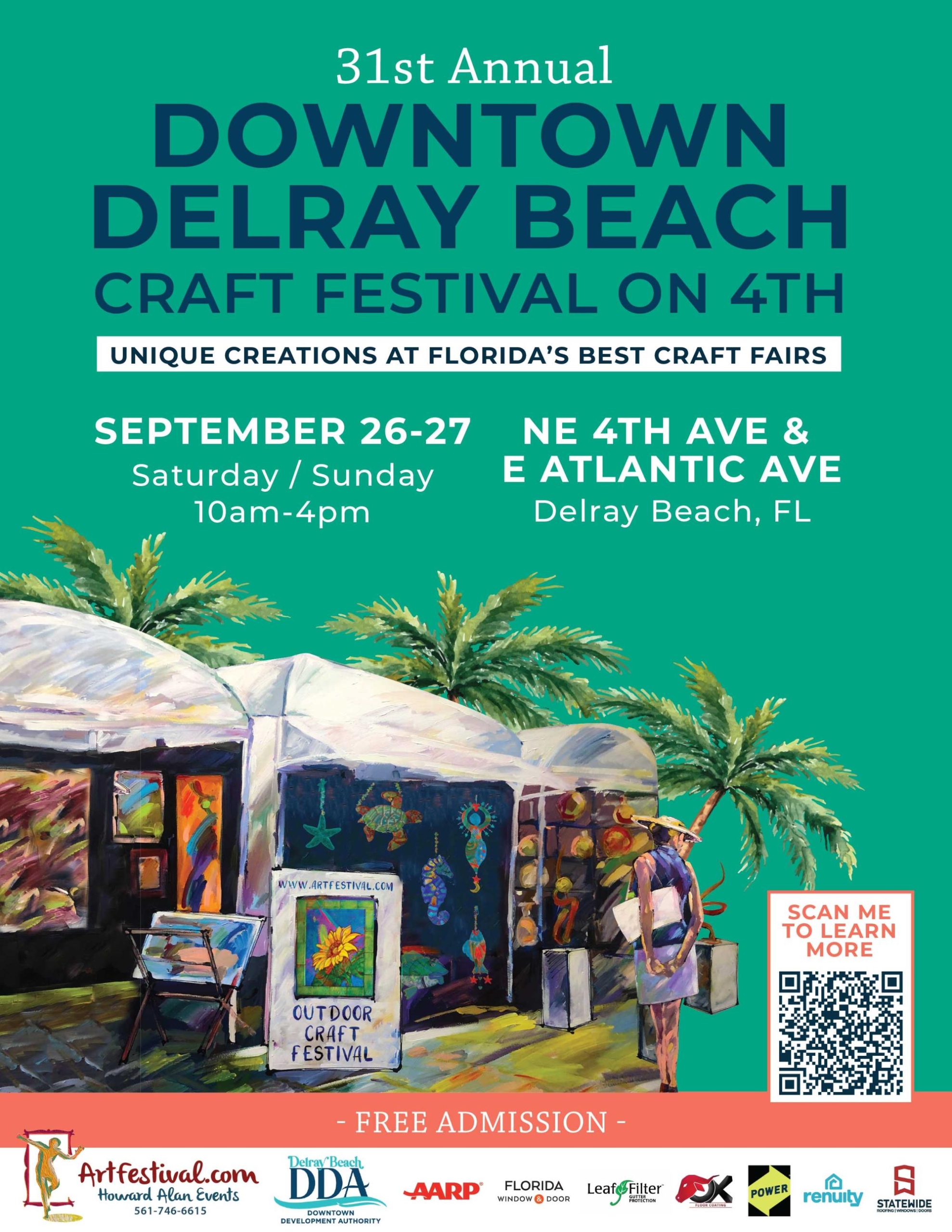 Delray Beach Arts & Crafts Festival 2026